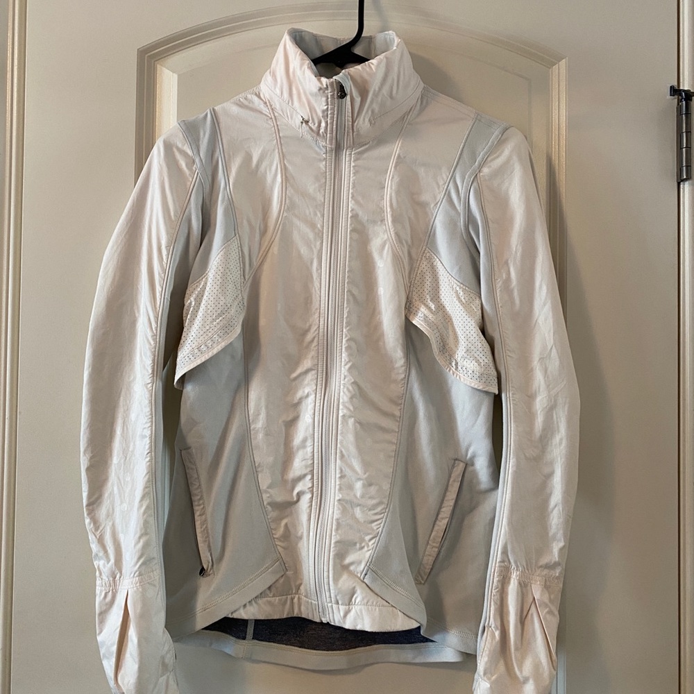 Lululemon Jacket with Scalloped Detail